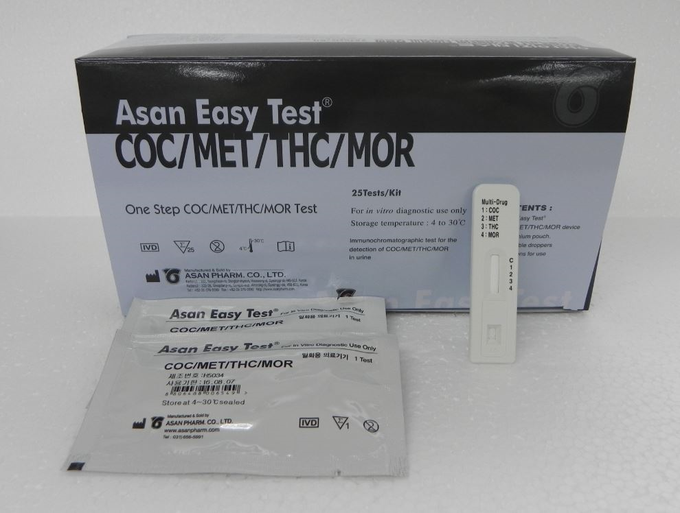 Asan Easy Test MET/THC/COC/MOR