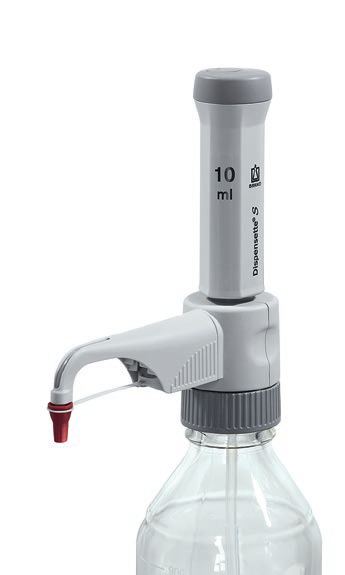 Dispensette® S, Fixed, DE-M  5 ml, with recirculation valve