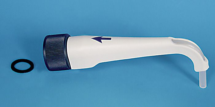 Filling tube for QuikSip BT-Aspirator PP, with filling valve of PP/EPDM