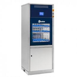 LAB 640 SLD with water softener -Sliding Full glass door