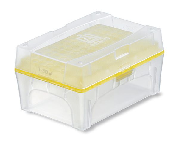TipBox, empty, with carrier plate  for pipette tips up to 50 µl